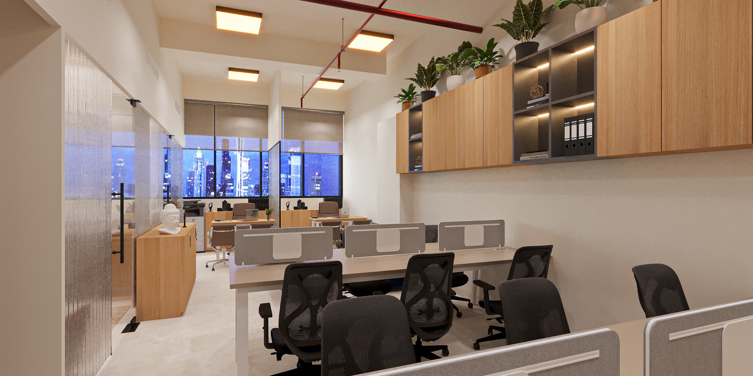 New Door office reception area